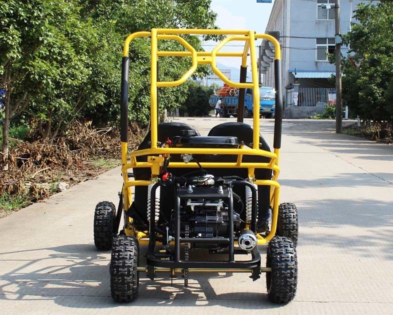 Küçük Boyutlu 110CC Go Kart Buggy Otomatik Debriyaj 3 Vitesli Geri Vites
