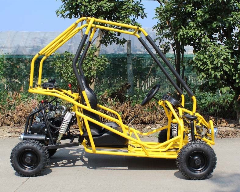 Küçük Boyutlu 110CC Go Kart Buggy Otomatik Debriyaj 3 Vitesli Geri Vites