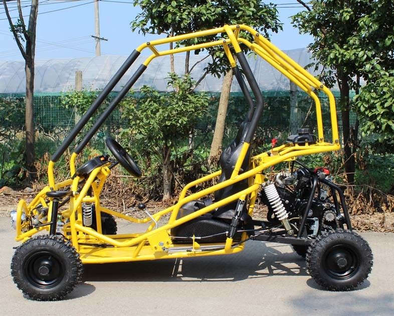 Küçük Boyutlu 110CC Go Kart Buggy Otomatik Debriyaj 3 Vitesli Geri Vites