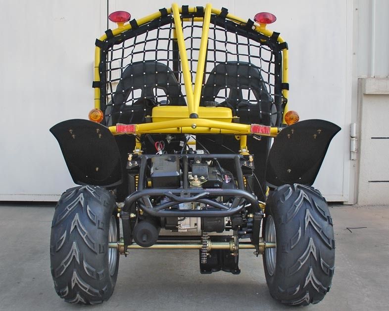 Büyük Boy 150CC Go Kart Buggy Otomatik Debriyaj Ön / Arka Diskli Fren CVT