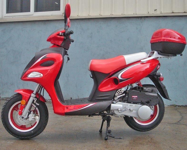 CVT motorlu 150cc 2 Tekerlekli Scooter 12 