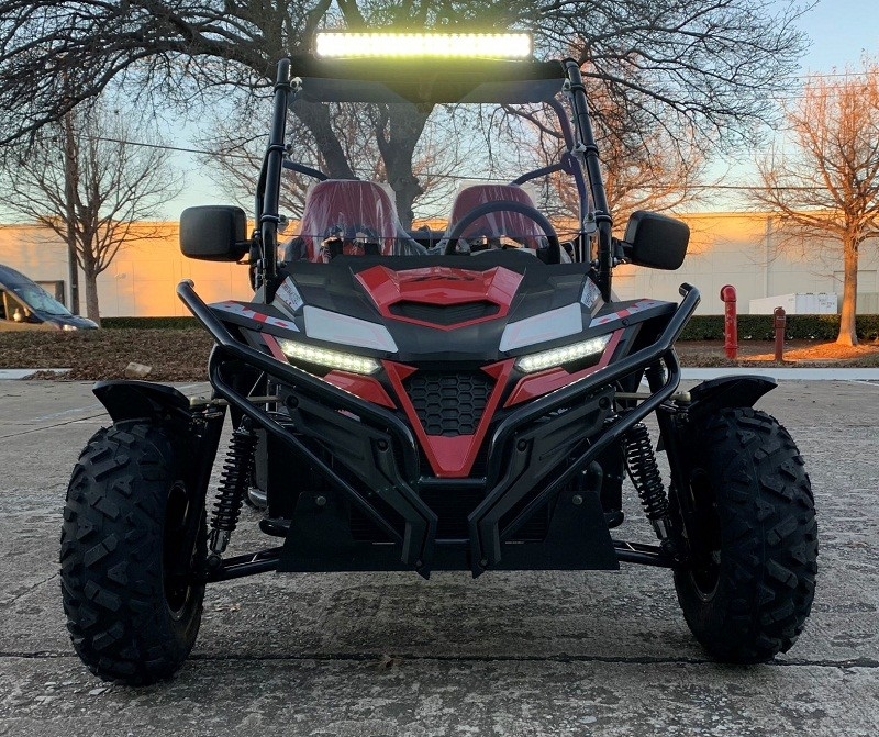 Su soğutmalı elektrikli başlatma Go Kart Buggy, disk frenli ve 4 vuruşlu tek silindirli