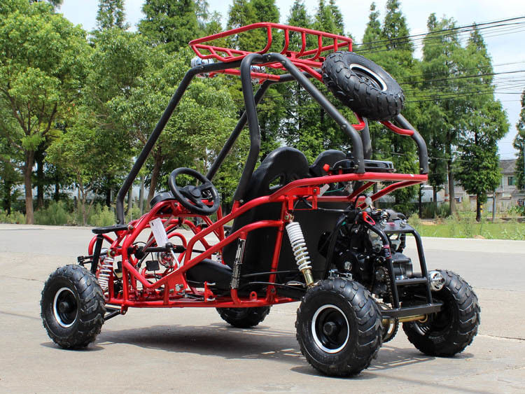 110cc Tam Otomatik Git Kart Buggy Hava Soğutmalı CDI Electirc Arka Disk Fren Ile Başlayın