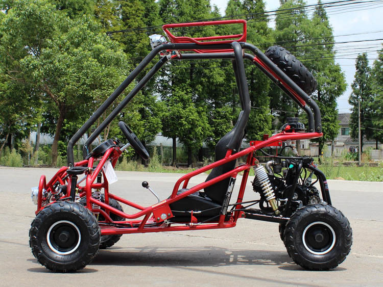 110cc Tam Otomatik Git Kart Buggy Hava Soğutmalı CDI Electirc Arka Disk Fren Ile Başlayın