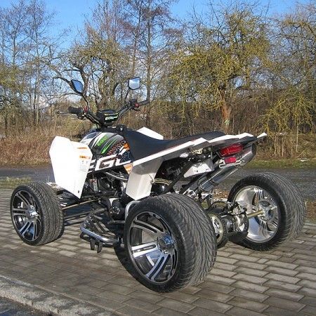 CDI250cc Ekstra Büyük Boy Gençlik Yarış ATV CDI Elektrikli Çalıştırma Sistemi Manuel Debriyaj