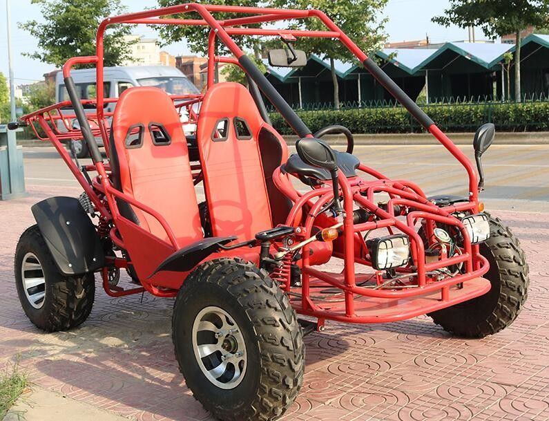 Yatay Tip Go Kart Buggy 4 Zamanlı Havalı Soğuk 4 Kişilik Ön / Arka Diskli Fren