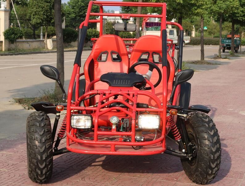 Yatay Tip Go Kart Buggy 4 Zamanlı Havalı Soğuk 4 Kişilik Ön / Arka Diskli Fren