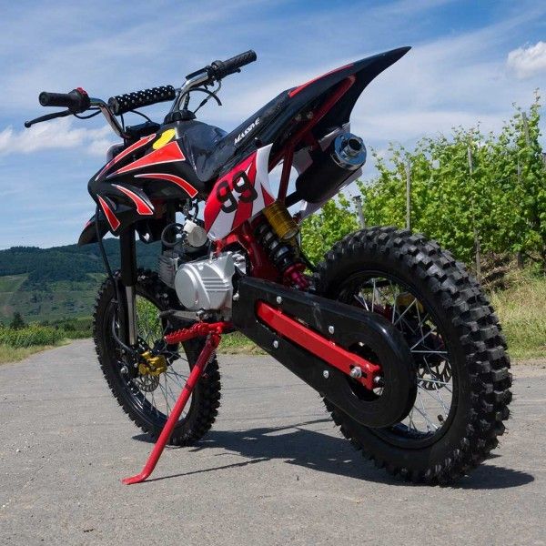 125cc Orta Boy Dirt Bike Motosiklet Elektrikli / Kick, Manuel Debriyaj ile Başlar