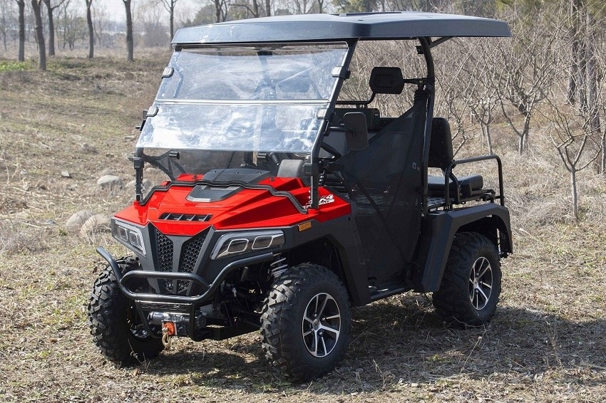 Golf Arabaları 450 EFI 4X4 UTV 450 MAX - 4 Yolcu 4WD Ön Ve Arka Differansiyel Kilitli Motor Denge Çubuğu