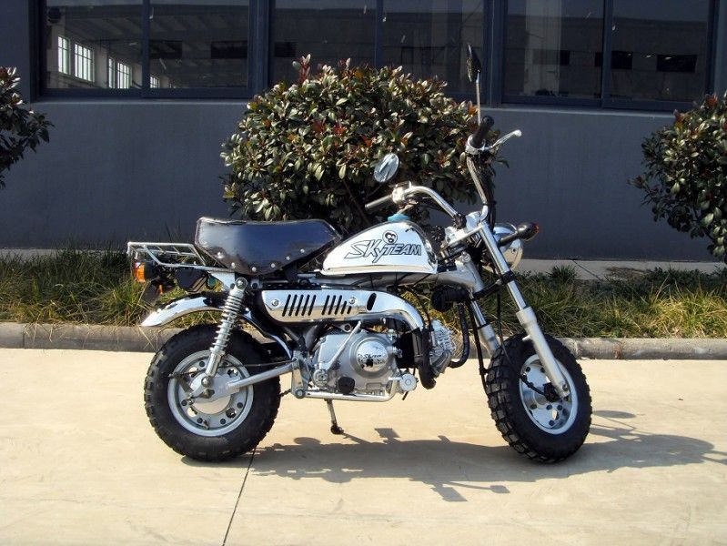 4 Hız Dişli ile 125cc Mini Dirt Bike Motosiklet Motorrad Krom Sürümü
