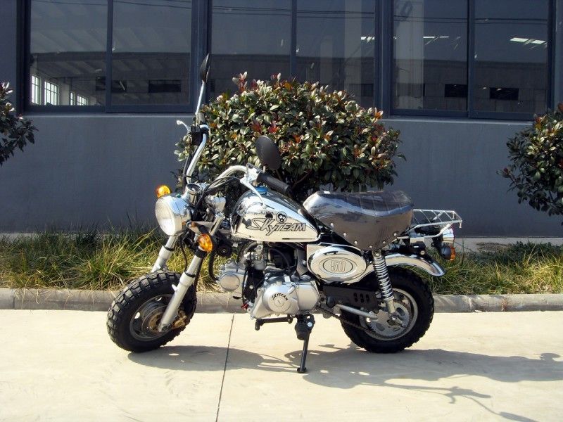 4 Hız Dişli ile 125cc Mini Dirt Bike Motosiklet Motorrad Krom Sürümü