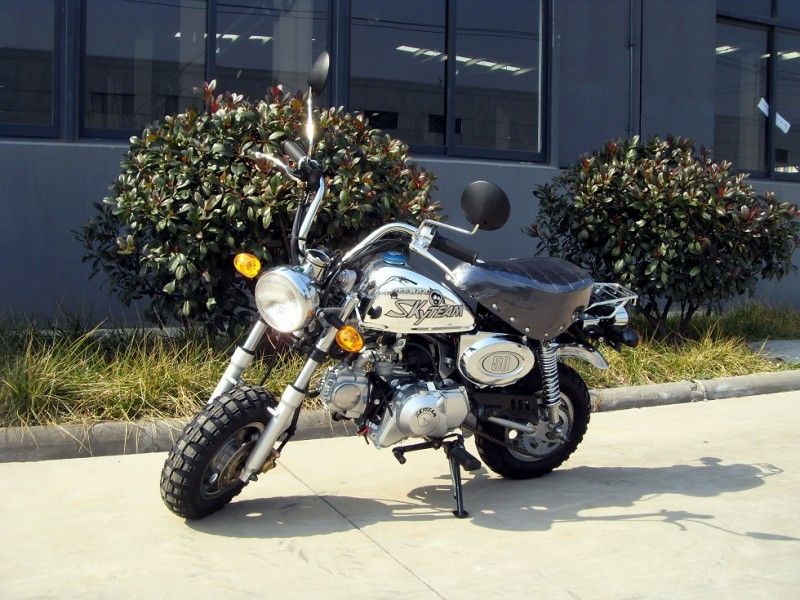 4 Hız Dişli ile 125cc Mini Dirt Bike Motosiklet Motorrad Krom Sürümü