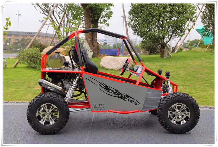 Otomatik CVT 300cc 21.46hp Elektrikli Yoldan Git Kart 60mile / H, Alüminyum Jantlı
