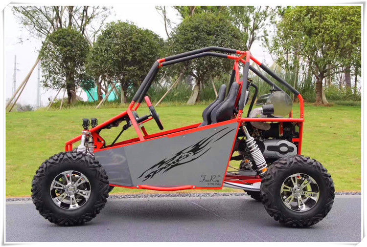 Otomatik CVT 300cc 21.46hp Elektrikli Yoldan Git Kart 60mile / H, Alüminyum Jantlı