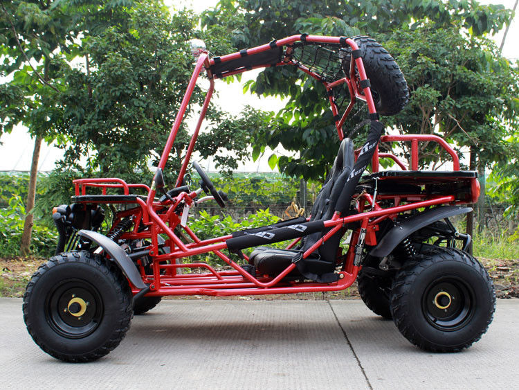 CDI Ateşleme Sistemi ile Yatay Tek Silindir 200cc Yetişkin Go Kart 80km / H