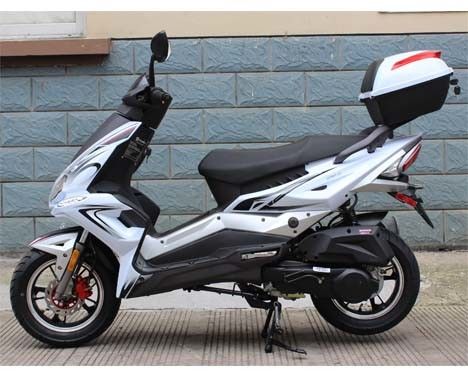 4.41hp / 7500rpm Yetişkin Motorlu Scooter CVT 2 Tekerlekli Scooter, 13 