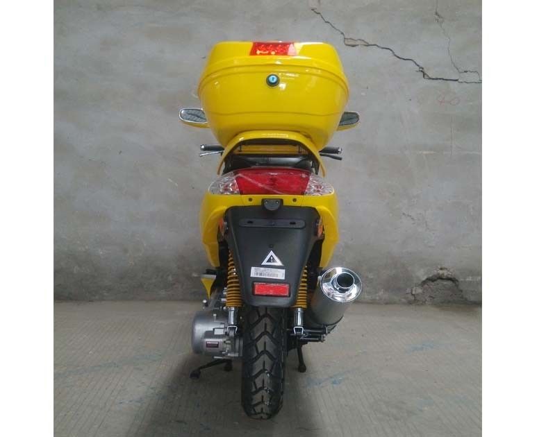 Eletric / Kick Start 150CC Tek Silindirli 4 Zamanlı Motorlu Scooter, Ön Diskli Frenli