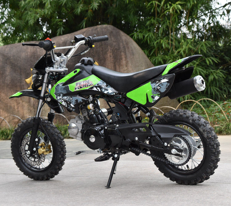 125cc Dirt Bike Motosiklet CDI Elektrikli Ile 4 Hız Dirt Bike / Kick Başlat