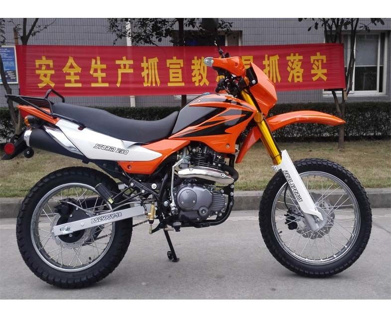 229cc Hava Soğutma Kir Bisiklet Motosiklet Off Road Motosiklet Hava Soğutma Ile Denge Mili Motor