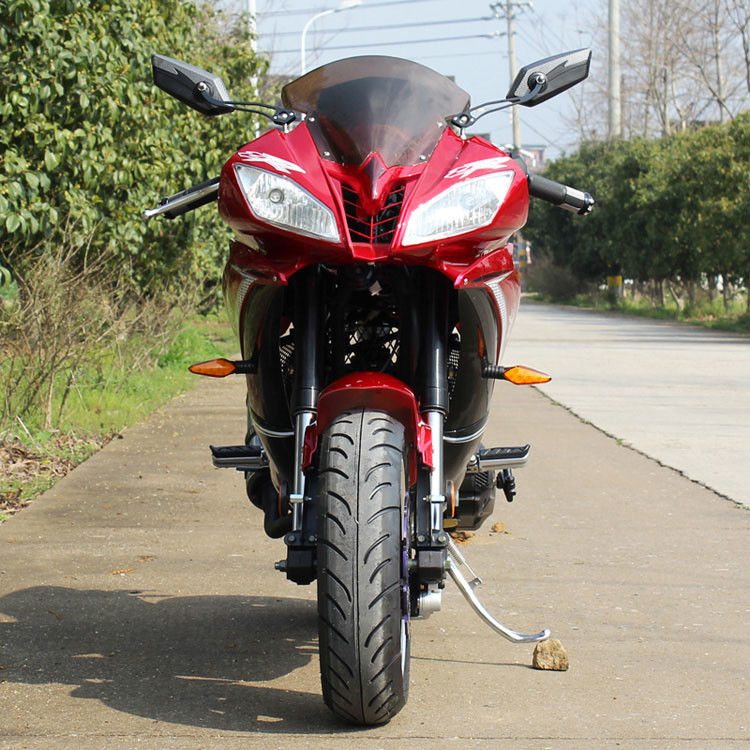 Yatay Tip Hava Soğutmalı 4 Zamanlı Elektrikle Çalışan Motosiklet 150cc