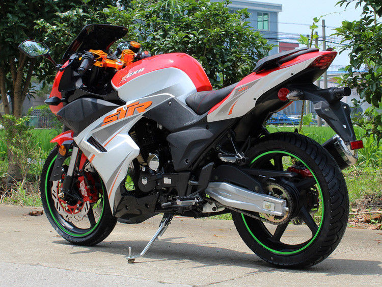 Tek Silindirli 4 Zamanlı Hava Soğutmalı 250cc Doğrama Motosikleti, Diskli / Diskli Frenli