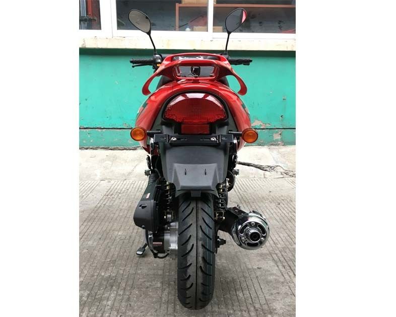 50cc CVT Cebri Hava Soğutmalı Mini Bisiklet Scooter Ön Disk Arka Kampana Fren