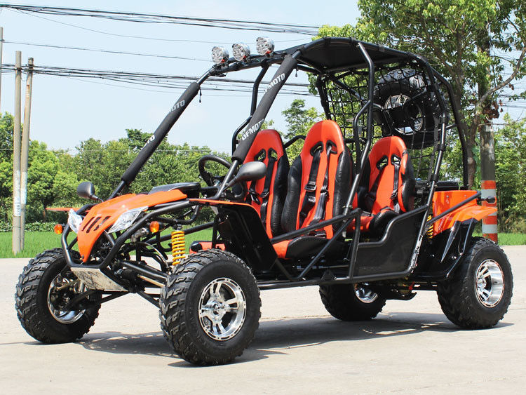 Yatay Tip 200cc Go Kart Buggy Tek Silindirli 4 Zamanlı, 4 Koltuklu