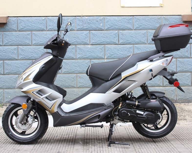 150cc Motor Gazı Moped Scooter 12 