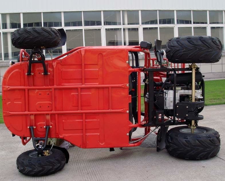 150cc Go Kart Buggy Arka Şok Otomatik Kumbara Buggy Elektrikli Çift / Tek A - Kol