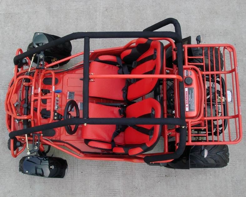 150cc Go Kart Buggy Arka Şok Otomatik Kumbara Buggy Elektrikli Çift / Tek A - Kol