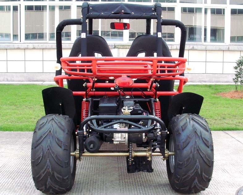 150cc Go Kart Buggy Arka Şok Otomatik Kumbara Buggy Elektrikli Çift / Tek A - Kol