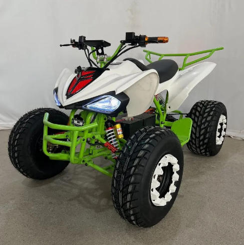72V 2000W elektrikli ATV, Çin markası, 10 inçlik tekerlek, Çubuk Sürücü, CE sertifikalı Off-Road Utility Vehicle