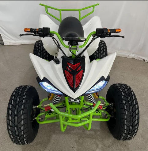 72V 2000W elektrikli ATV, Çin markası, 10 inçlik tekerlek, Çubuk Sürücü, CE sertifikalı Off-Road Utility Vehicle