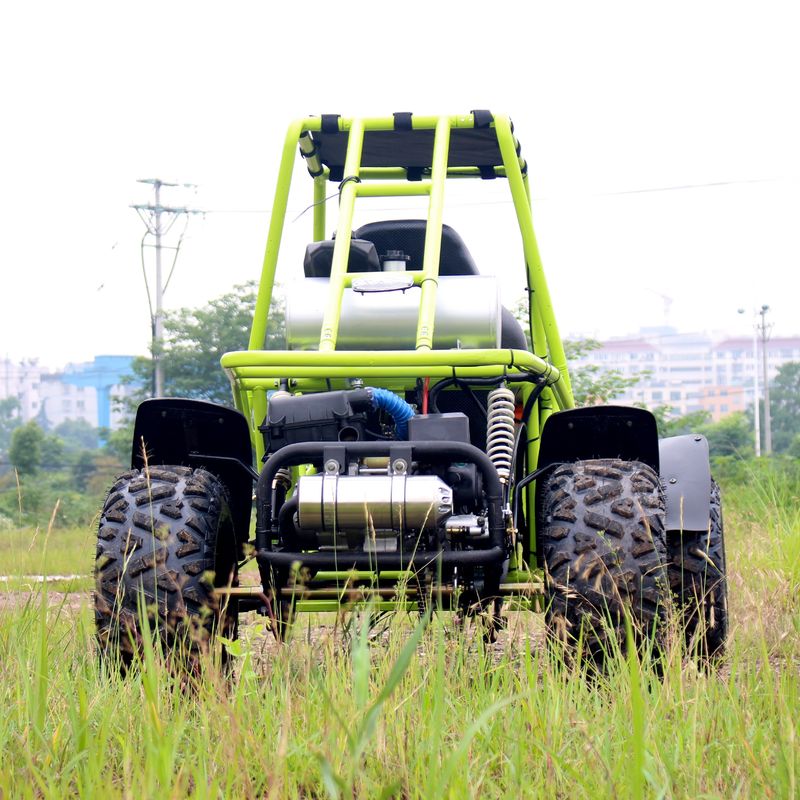 Hava Soğutmalı Tekli Koltuk Go Kart 150cc / Yetişkin Off Road Go Kart Zincir Şanzıman