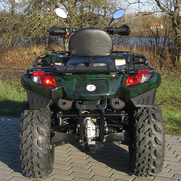 Su Soğutmalı 22 KW Yardımcı Araçlar ATV 4 Zamanlı 600 EFI 4 X 4 Motor