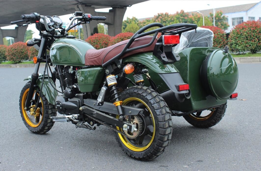 Teslimat, Ambulans, Yükleme Yolcu ve Meyveler için 200cc Off Road Yan Araba Motosiklet