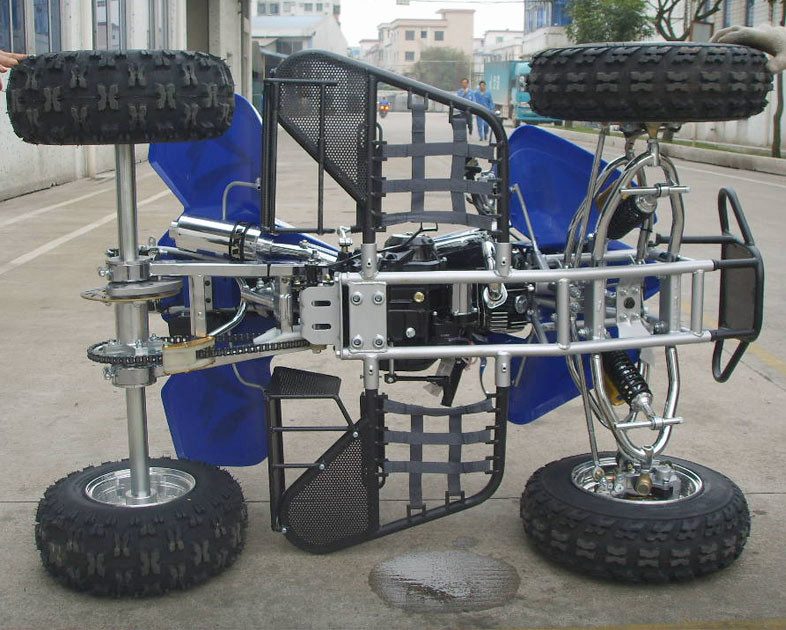 Yağ Soğutmalı Spor Dört Tekerlekli Tekerlek 125cc 4 Wheeler Manuel Debriyaj 7.9hp / 7000rpm
