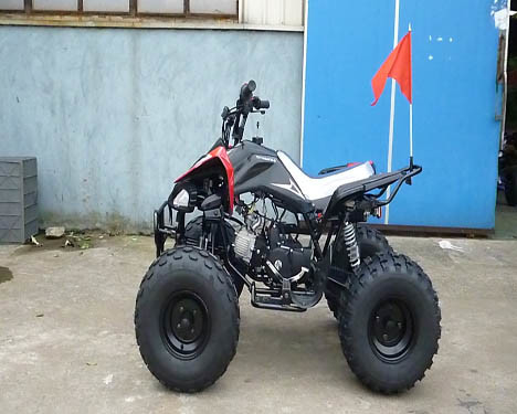 Elektrikli Çalıştırma Gençlik Yarış ATV Ön Kampana Fren Arka Disk Fren 12 V 4AH Pil