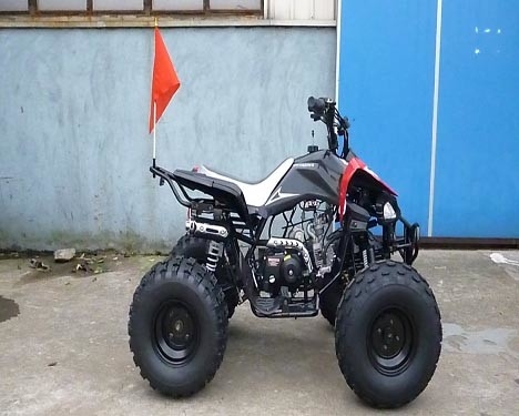 Elektrikli Çalıştırma Gençlik Yarış ATV Ön Kampana Fren Arka Disk Fren 12 V 4AH Pil