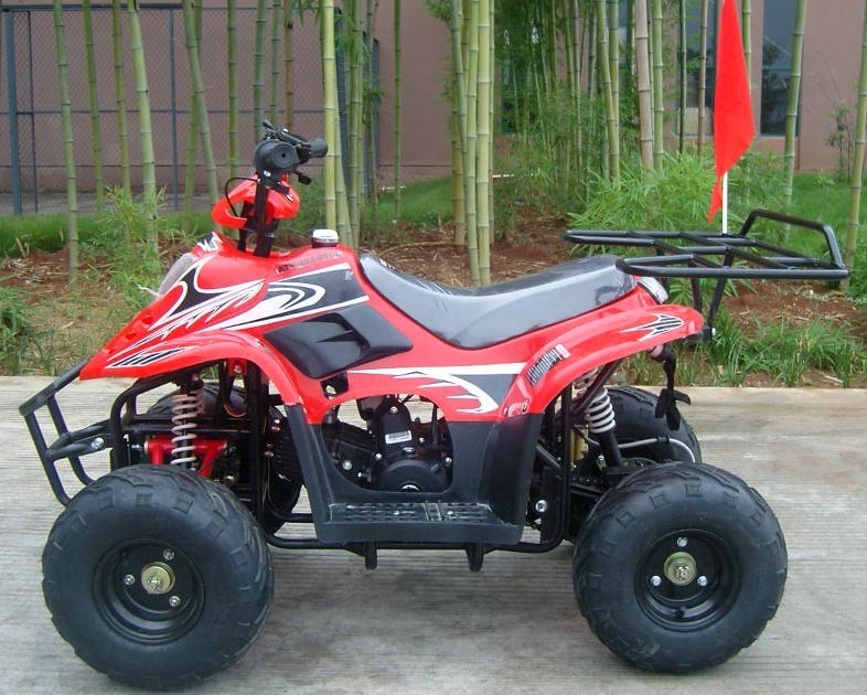 Ön Çift Salıncak Kolu 70cc ATV Quad Bike 80kg Max Yükleme Yüksek Performans