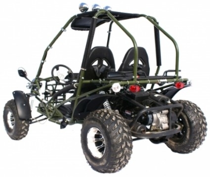 4 Zamanlı 150CC Go Kart Buggy CVT Tam Otomatik 4 Çamurluk Tüm Tekerlekler mevcuttur