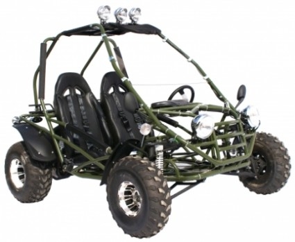4 Zamanlı 150CC Go Kart Buggy CVT Tam Otomatik 4 Çamurluk Tüm Tekerlekler mevcuttur