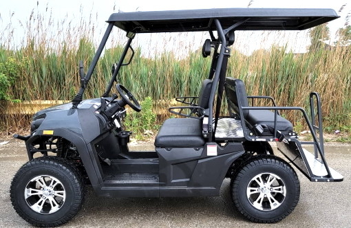Otomatik Trans ile Gaz Golf Arabası Yardımcı Araç UTV Rancher 200 EFI. & Ters - GRİ