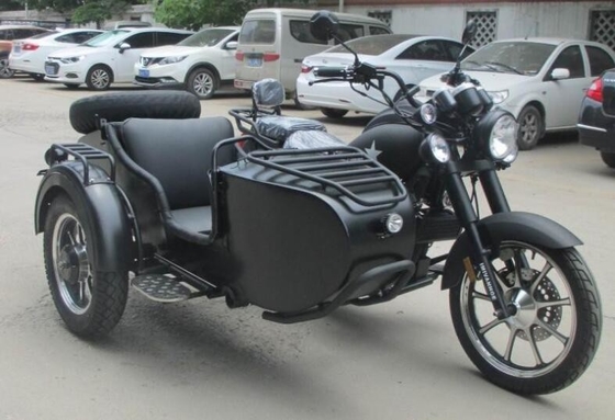Yetişkin 250cc yan araba motosikleti 4 Zamanlı Tek Silindirli motor